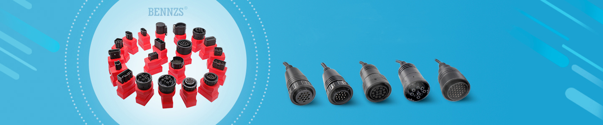 Heavy Truck Diagnostic Scanner Cable & Adapter