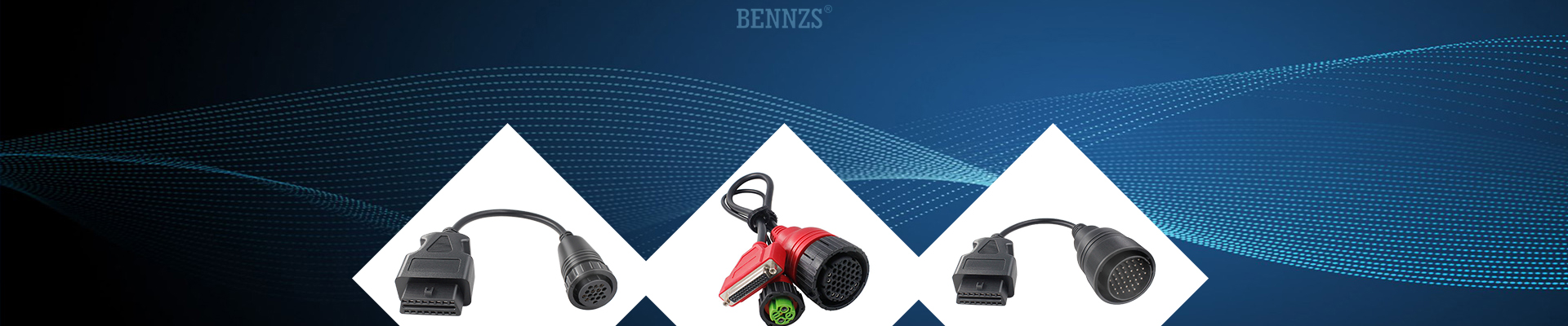 ECU Connector Cable for Heavy Truck Diagnostic Tool