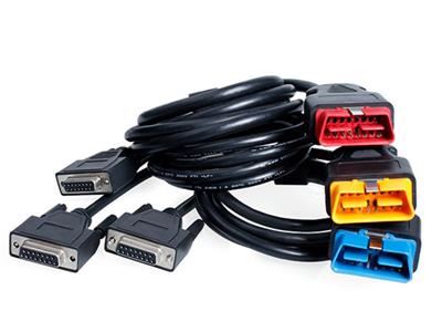 24V OBD2 Male to DB15P Cable (I)