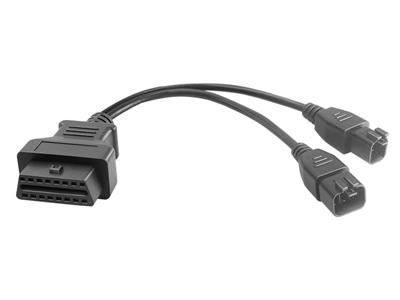 OBD2 Female to KAWASAKI-4pin+6pin (II)