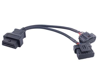 OBD2 Female to HONDA-12pin-33pin