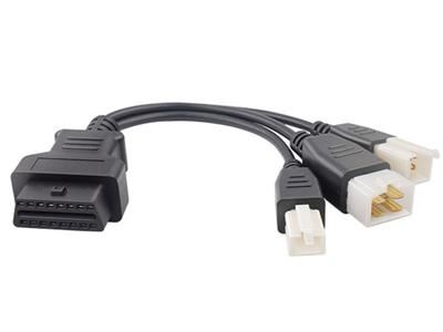OBD2 Female to KR-2P-3P-4P