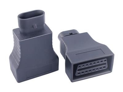 OBD Female to PIAGGIO-3-pin Adapter