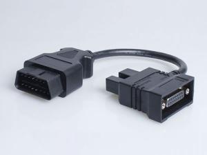 Mitsubishi Diagnostic 12 Pin + 16 Pin Male to Female Adapter