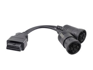 Cummins Diesel Truck Diagnostic 6 & 9 Pin Female Connector Y Cable