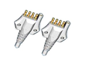 Trailer Diagnostic 5 Pin Male Connector Cable