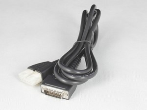 Mitsubishi Diagnostic 12 Pin Female Connector Cable